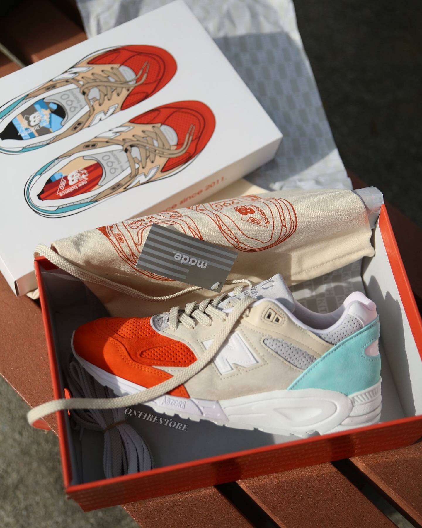 {現貨} KITH X New Balance M990KC2 - Made In USA