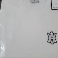 [S] ADLV X LISA A LOGO EMBLEM PATCH SHORT SLEEVE T-SHIRT,WHITE, ADLV22SS-SSALEP-WHT (SAV78)