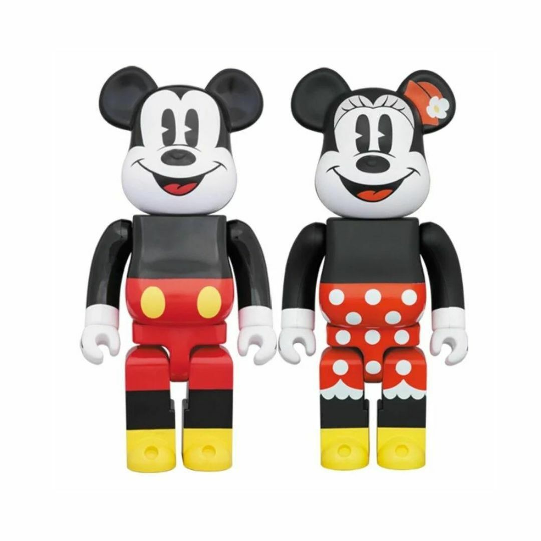 BE@RBRICK MICKEY MOUSE 400％ u0026 MINNIE MOUSE 100％ u0026 400％