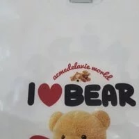 [S] ADLV I LOVE TEDDY BEAR SHORT SLEEVE T-SHIRT,WHITE, ADLV22SS-SSAILT-WHT (SAV83)