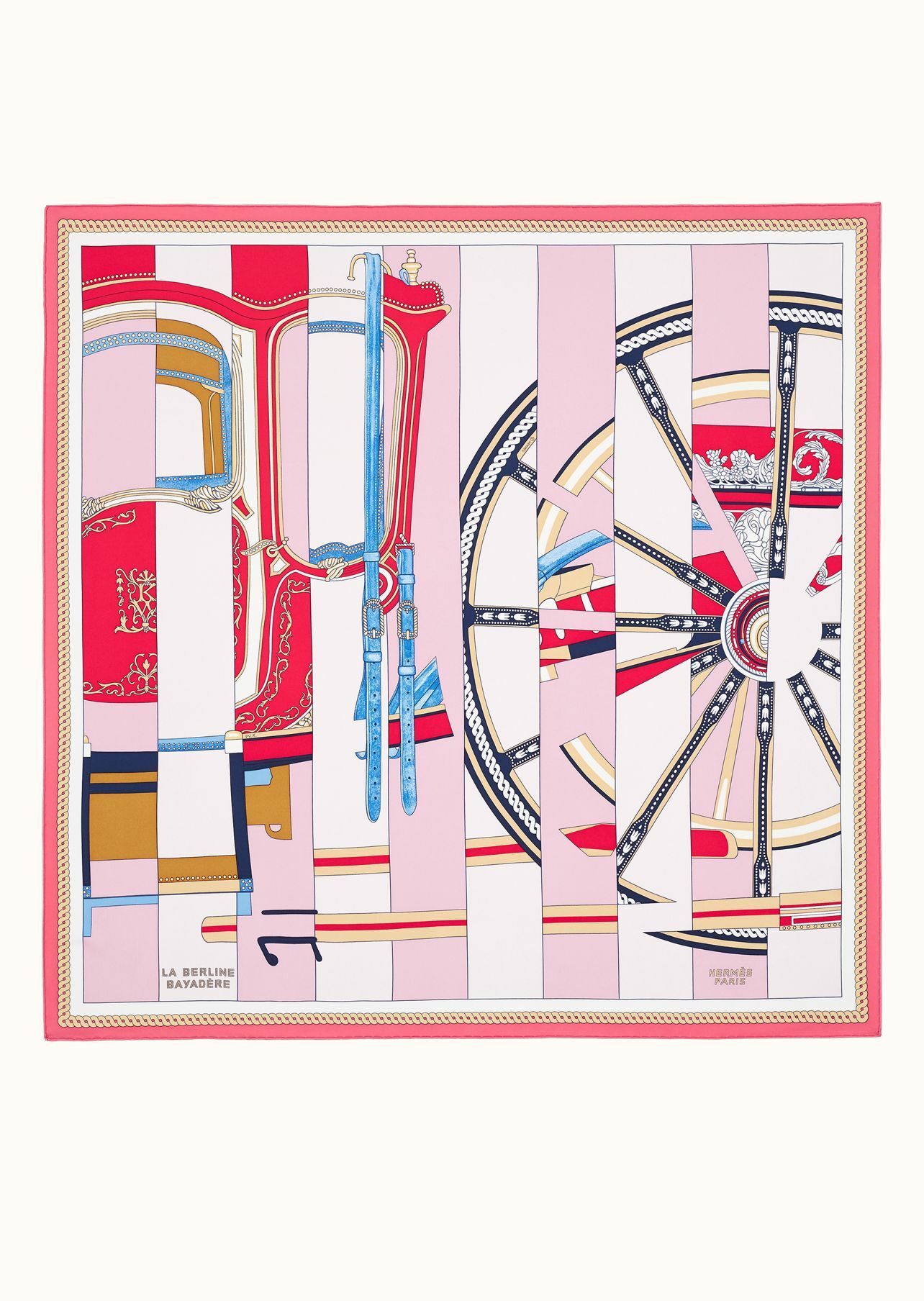 Scarf 100% soie 90 x 90cm