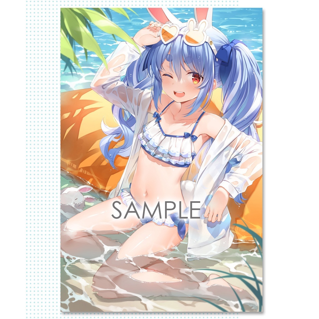 「同人代購」憂姫はぐれC100 Pekora  新刊折本「ぺこラフ」周邊