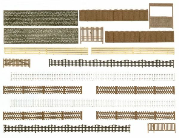 Busch 6017 HO scale Walls and Gates