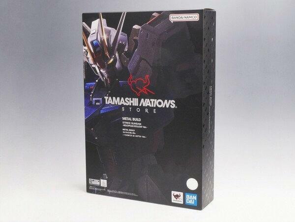 フィギュア METAL BUILD GAT-X105 ストライクガンダム 「機動戦士ガンダムSEED」 魂ウェブ商店限定
