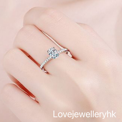 蛋形莫桑鑽R1C095