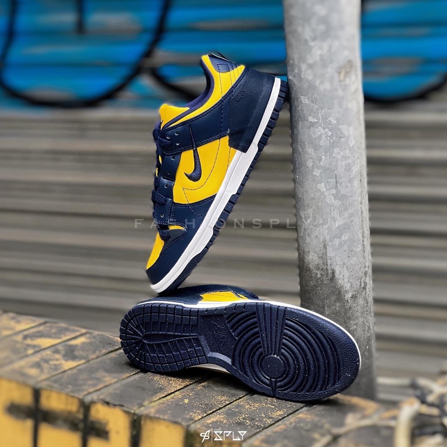 Nike Dunk Low Disrupt 2 Michigan 藏青黃 小密西根 DV4024-400