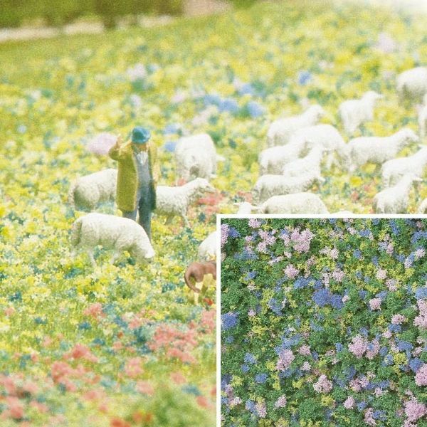 Busch 7359 Foam Flock Flowers 藍紫色花草粉