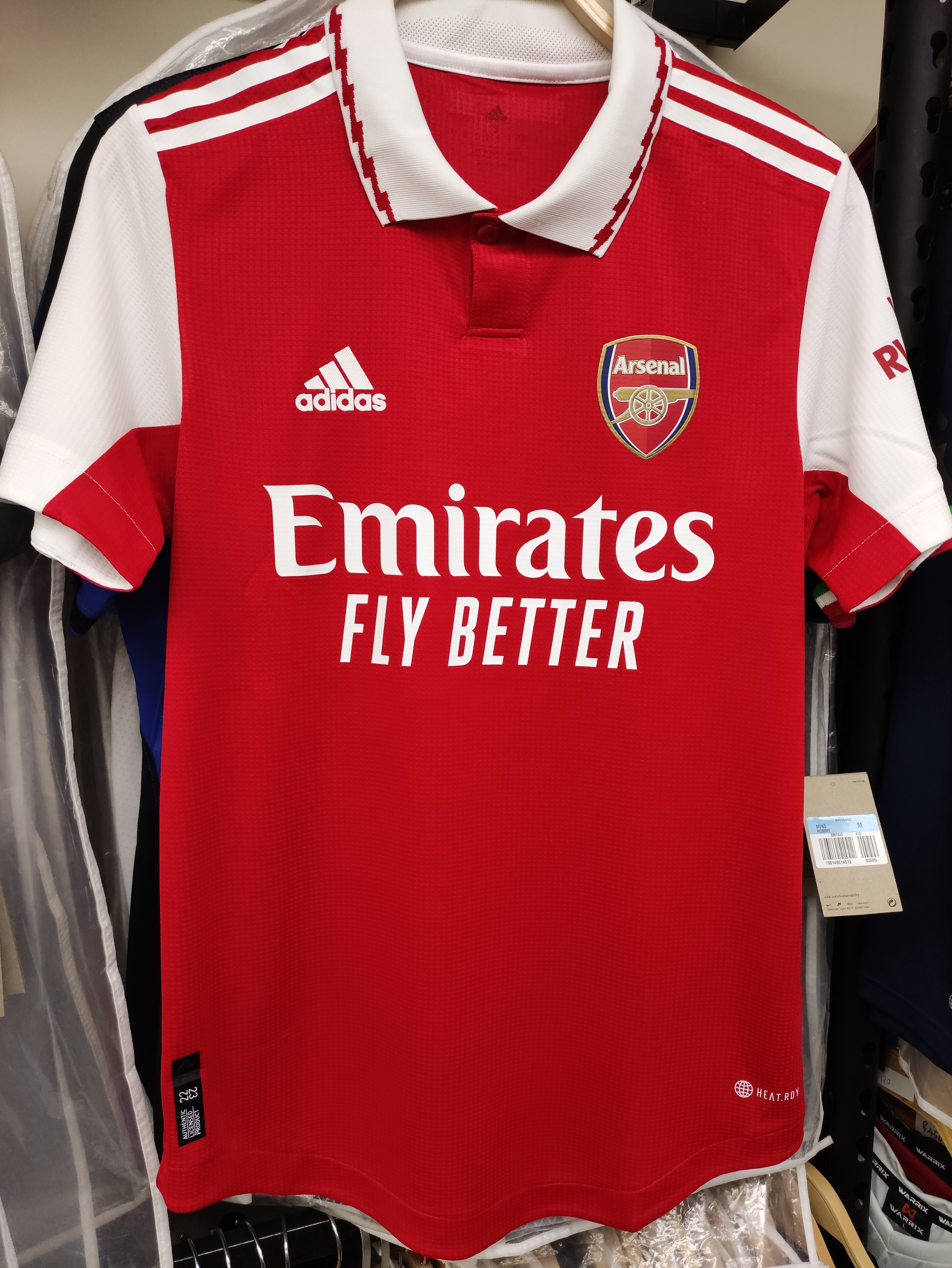 22-23阿仙奴主場球員版球衣