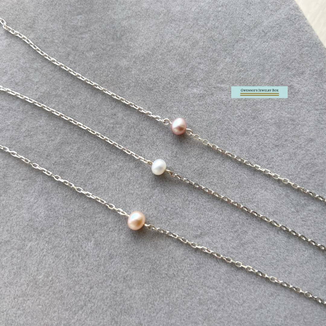 單顆/三顆 珍珠手鍊