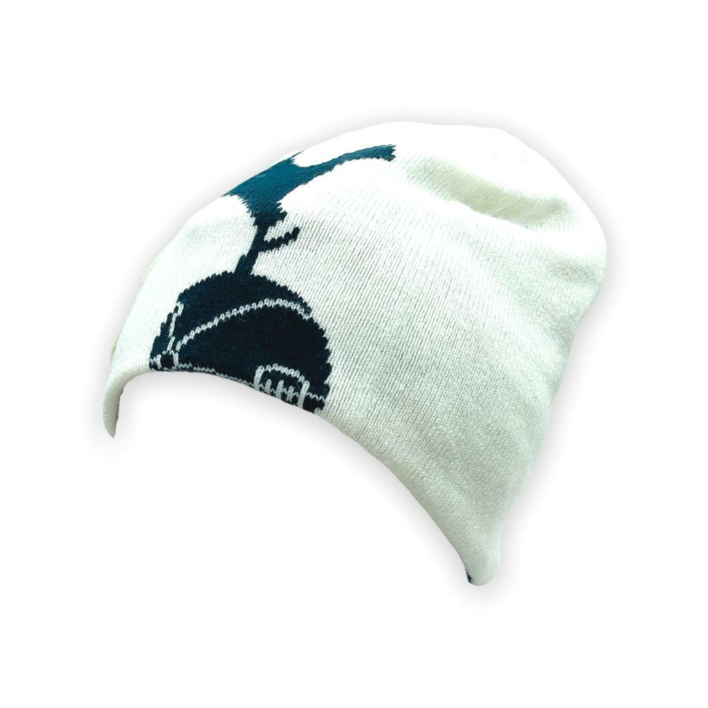 熱刺藍白色雙面冷帽