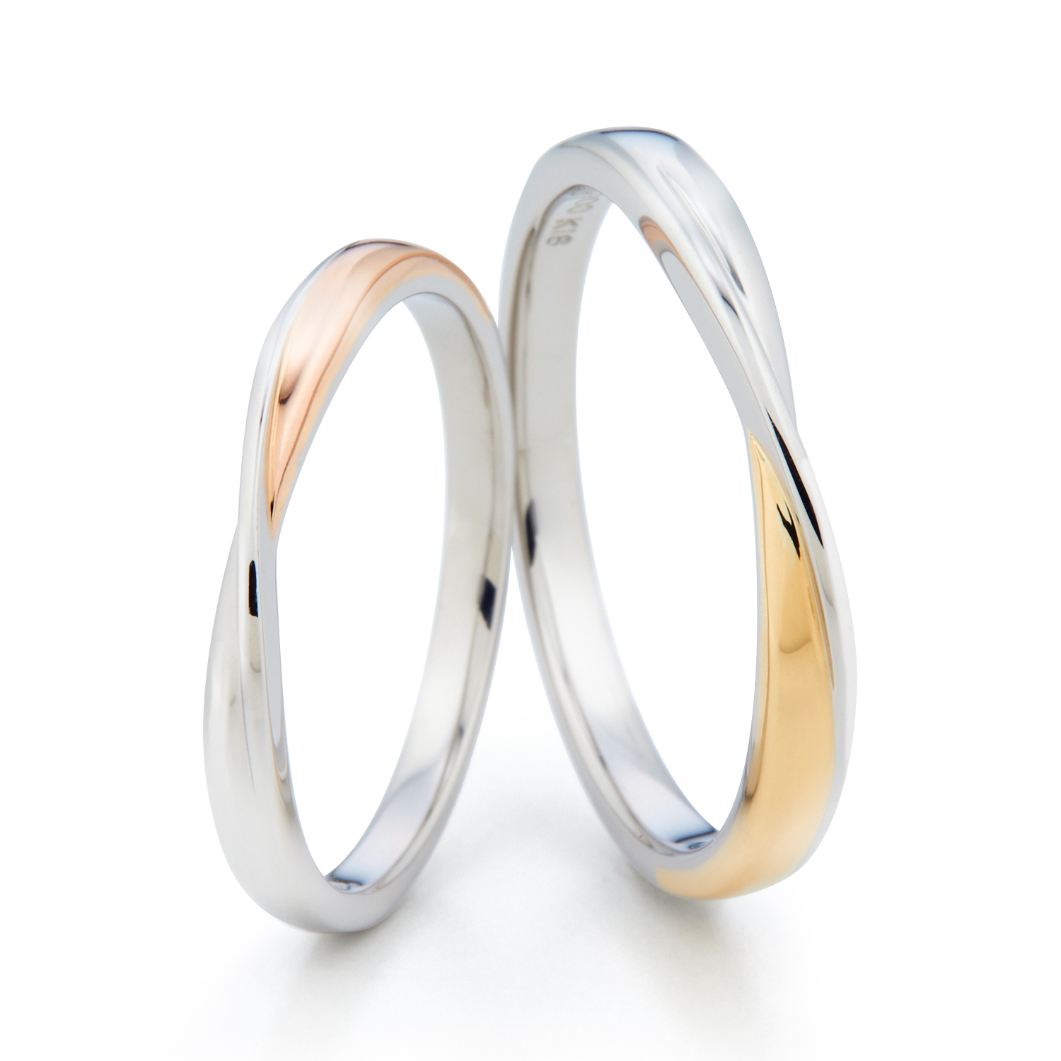 Aile Blanche! - Praise 讚美之劇 鉑金 (Pt900) / 18K 玫瑰金 / 18K 黃金結婚戒指