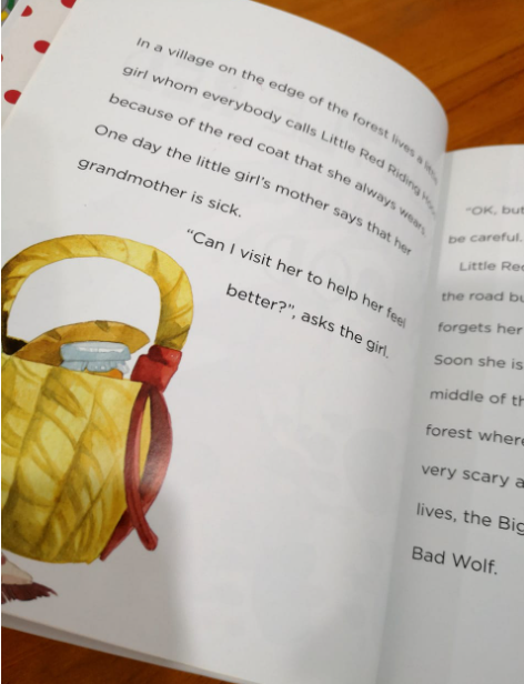 I Love English The Little Red Riding Hood (Hardcover)