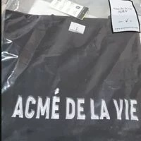 [S] ADLV 3D CHROME LOGO SHORT SLEEVE T-SHIRT,BLACK, ADLV22SS-SSLDCR-BLK (SAV84)