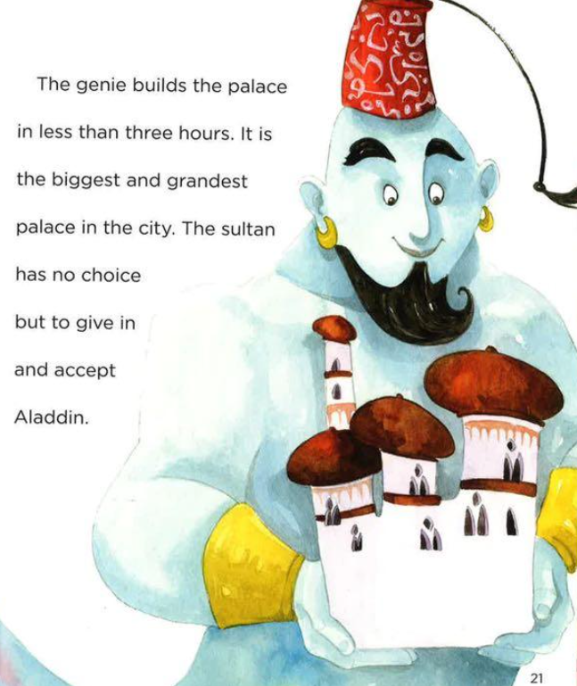 I Love English Aladdin (Hardcover)