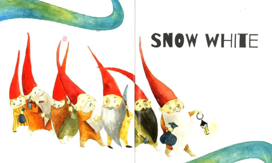 I Love English Snow White(Hardcover)