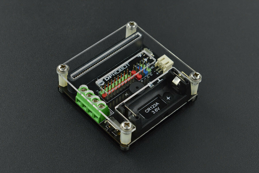 DFRobot micro: IO-BOX Expansion Board with On-board Li-ion Battery Power MBT0005