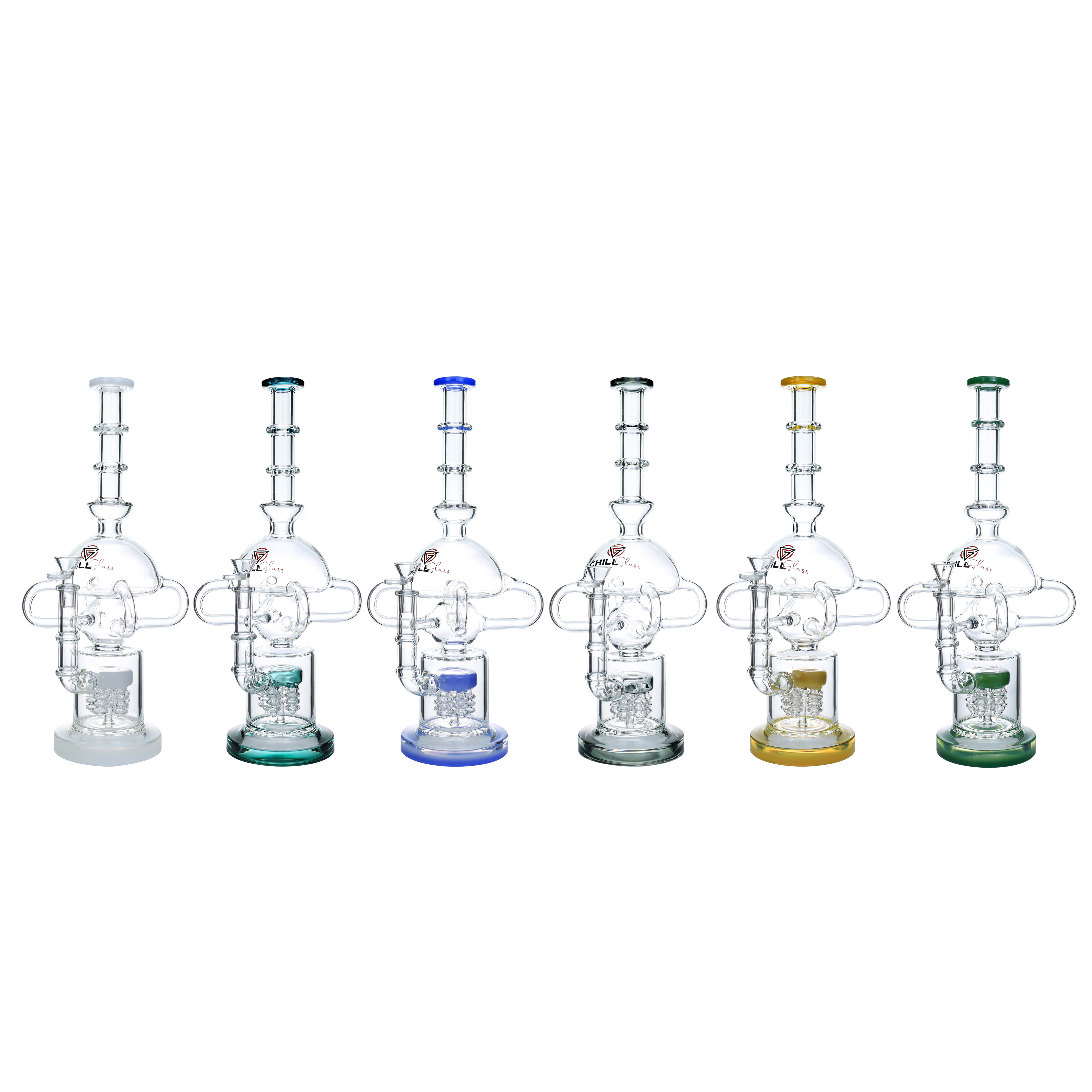 Chill Glass - JLA-112 Glass Bong  玻璃水煙壺（38.5cm）