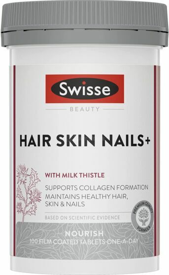 SWISSE ULTIBOOST 膠原蛋白護髮護膚護甲片100粒 [膠原新生 美肌喚膚]