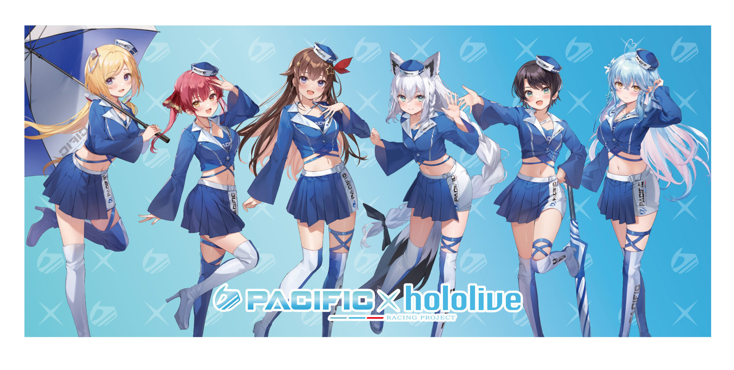 「官方代購」PACIFIC x HOLOLIVE C100 GOODS LINE UP 大毛布