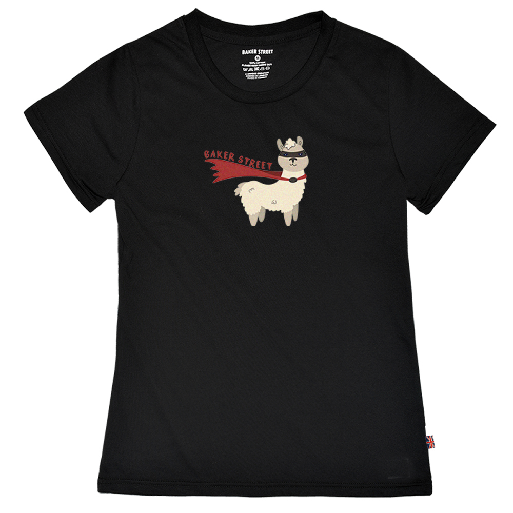 Masked Alpaca 蒙面駝女版短T