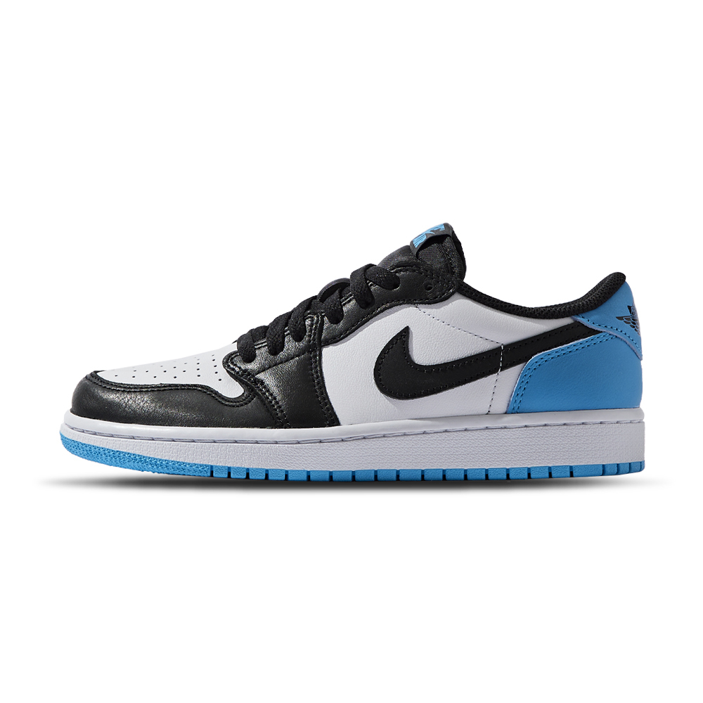 Nike Air Jordan 1 Retro Low OG 女黑白藍經典低筒運動休閒鞋CZ...