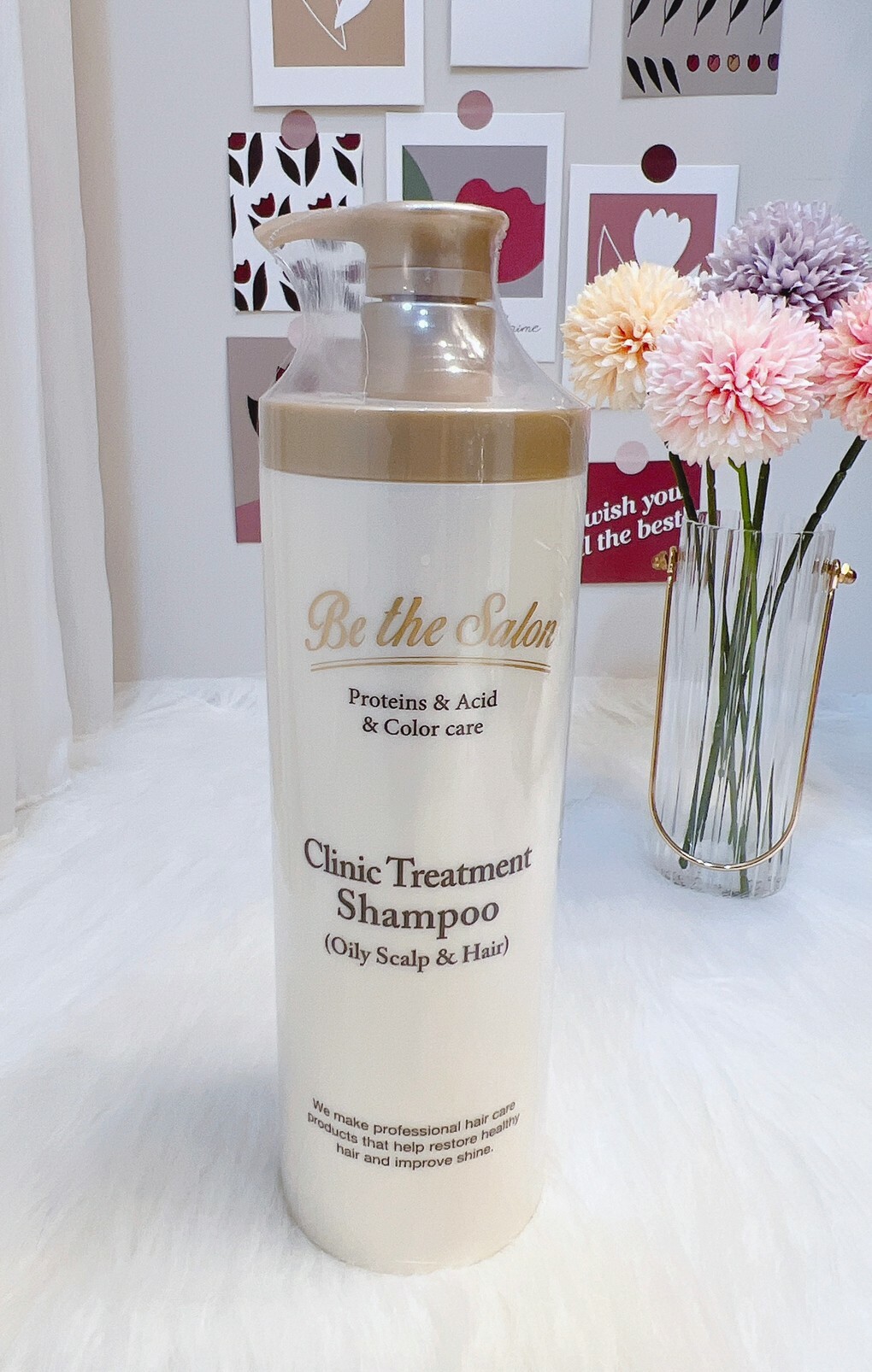 韓國 沙龍極護色洗髮乳1000ml(油性髮質)