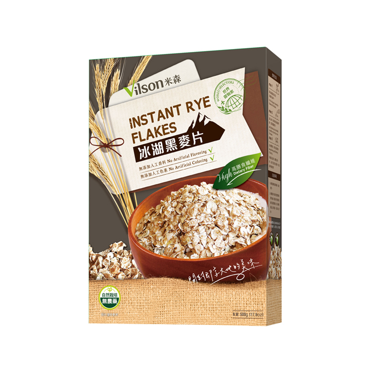 米森冰湖黑麥片