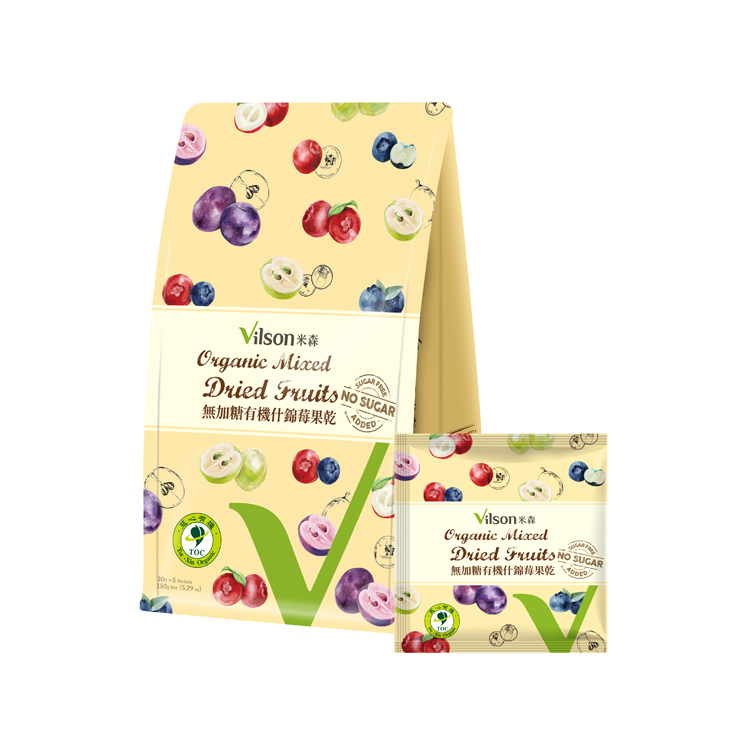 米森無加糖有機什錦莓果乾