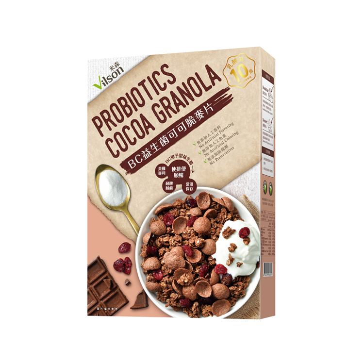 米森BC益生菌可可脆麥片
