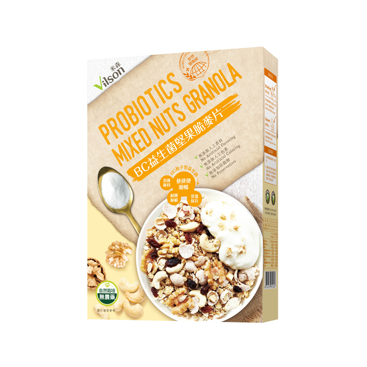米森BC益生菌堅果脆麥片