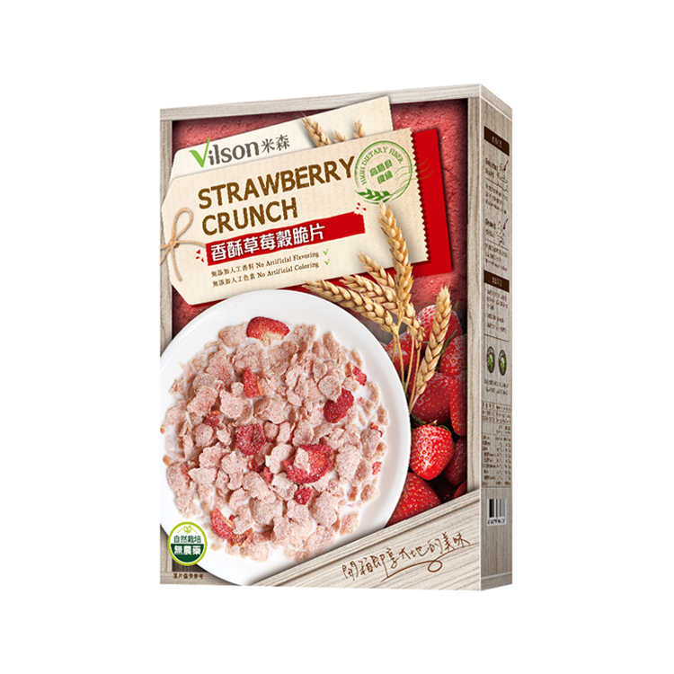 米森香酥草莓穀脆片