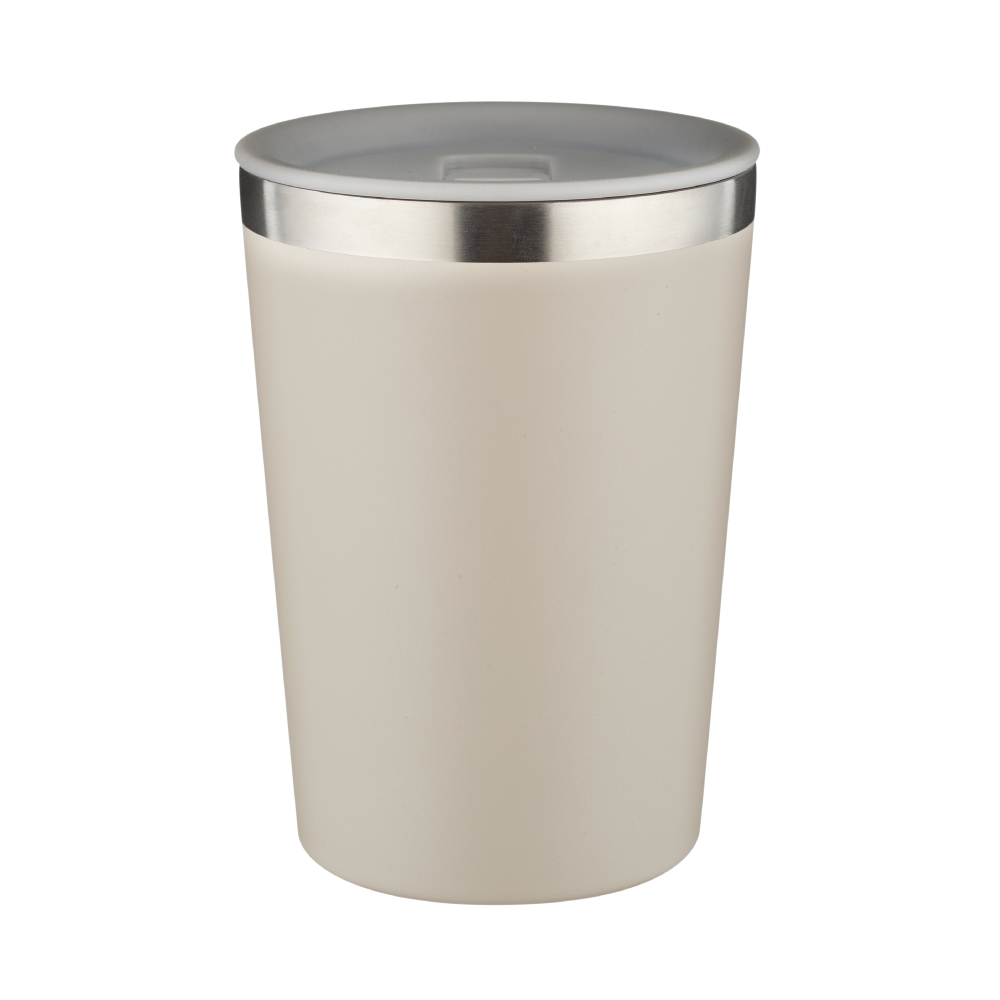 【日本和平】ZENKOUKIN抗菌易開關真空保溫杯440ml/RH-1597/象牙白