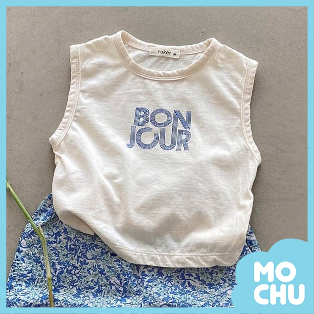 BONJOUR無袖背心上衣(三色)