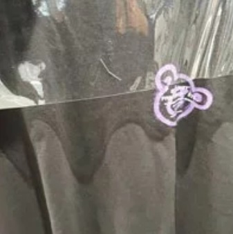 [S] ISTKUNST BEAR & SMILEY SHORT SLEEVE T-SHIRT,BLACK, IK2CMMT501ABK (SMW54)