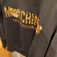 [S] MOSCHINO UNDERWEAR LOGO SWEATSHIRT,BLACK, ZB1708-9034-0555 (SM232)