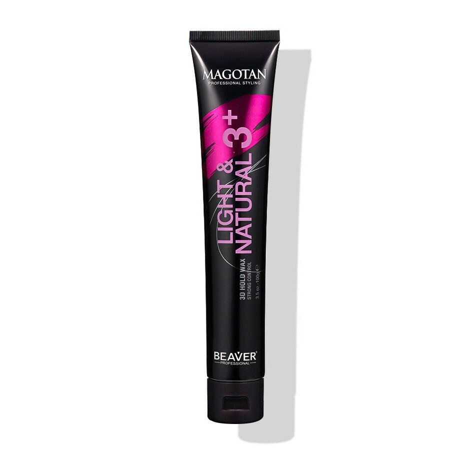 BEAVER 3 Light Natural 3D Hold Wax 100g