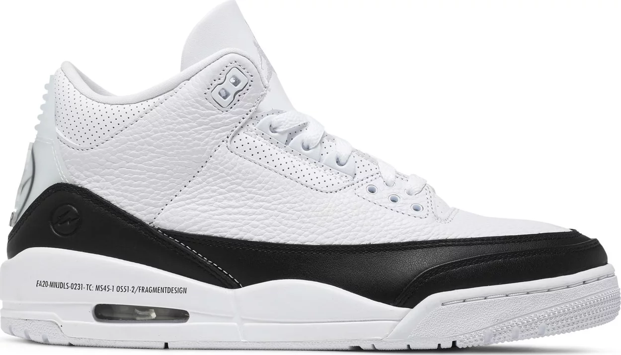 Fragment Design x Air Jordan 3 Retro SP 'White' DA3595-100【預購商品】