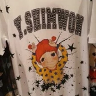 [S] YSW T-SHIRT DRESS,WHITE, E2550WGTS15S (SYW111)