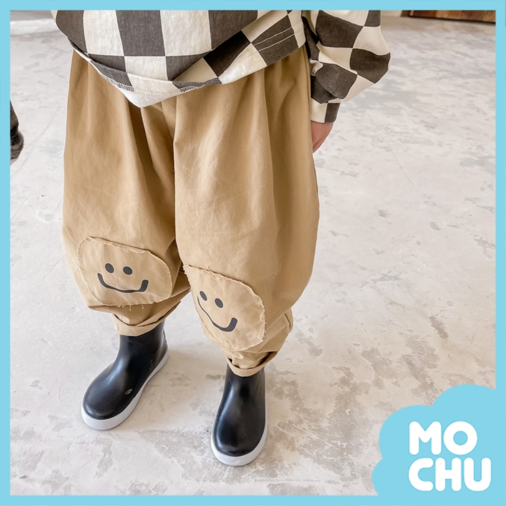 微笑水洗棉哈倫褲(兩色)