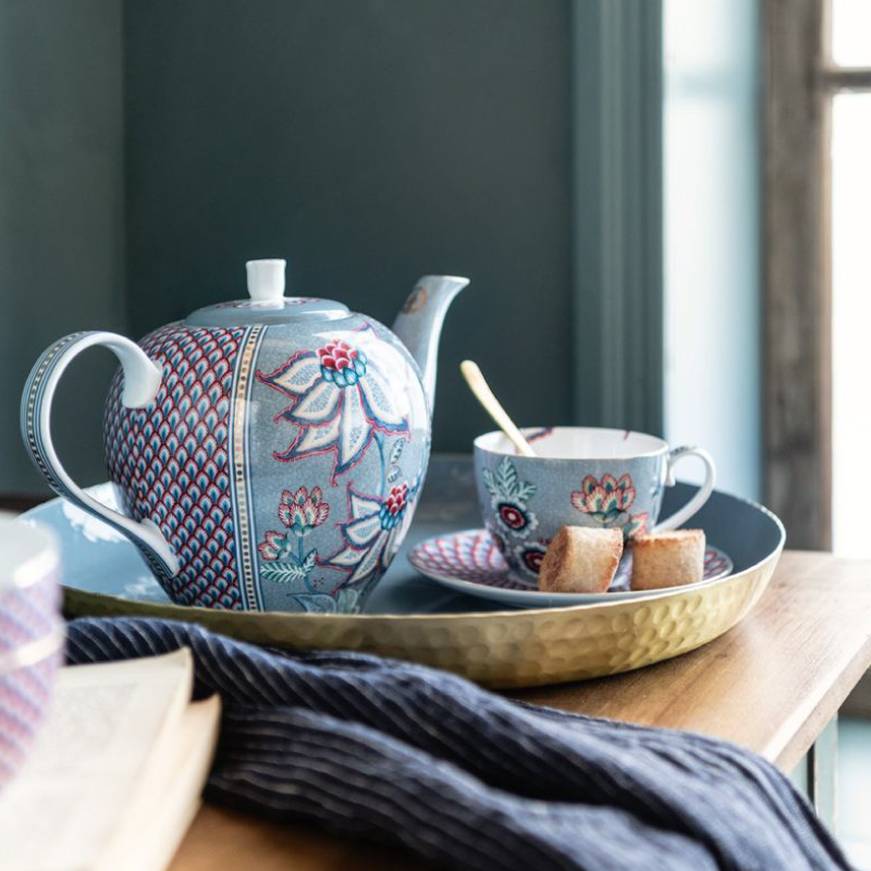 PIP STUDIO] Flower Festival 茶壺1.6ltr