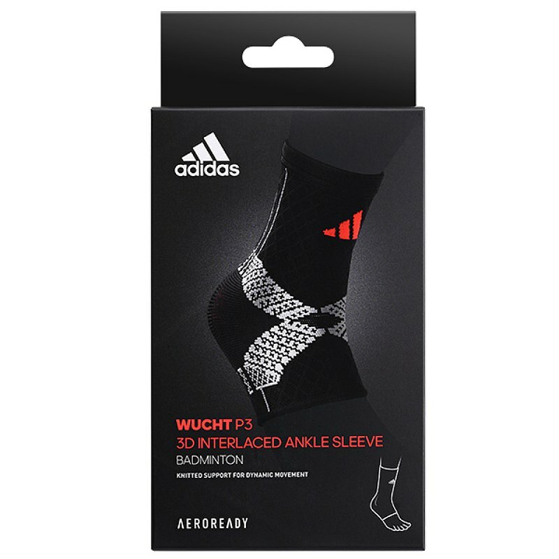 一入 Adidas AEROREADY WUCHT P3 高機能3D立體針織加強型彈性運動護踝套 台灣製 艾威爾生醫科技【MG0045】