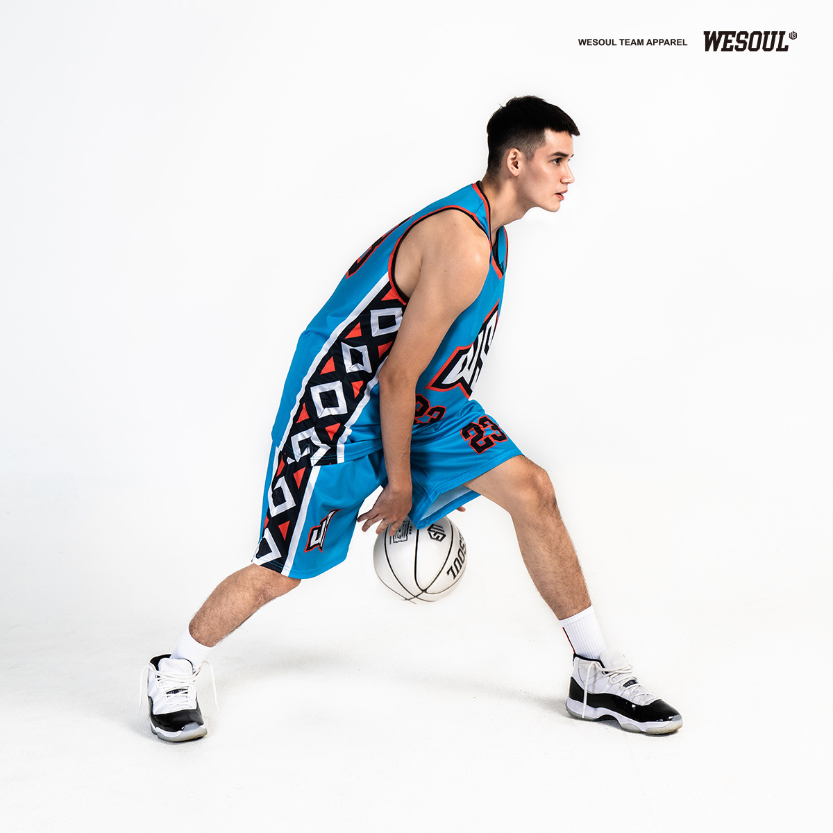 【WESOUL】 WS002 全客製籃球服（塔圖因款）/ 客製隊徽，號碼，姓名不加價 / 球衣