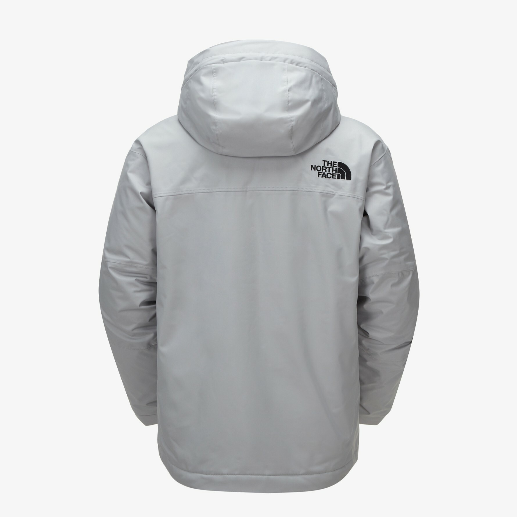 THE NORTH FACE HIMALAYAN 連帽 羽絨 外套 灰 NJ2YN50C