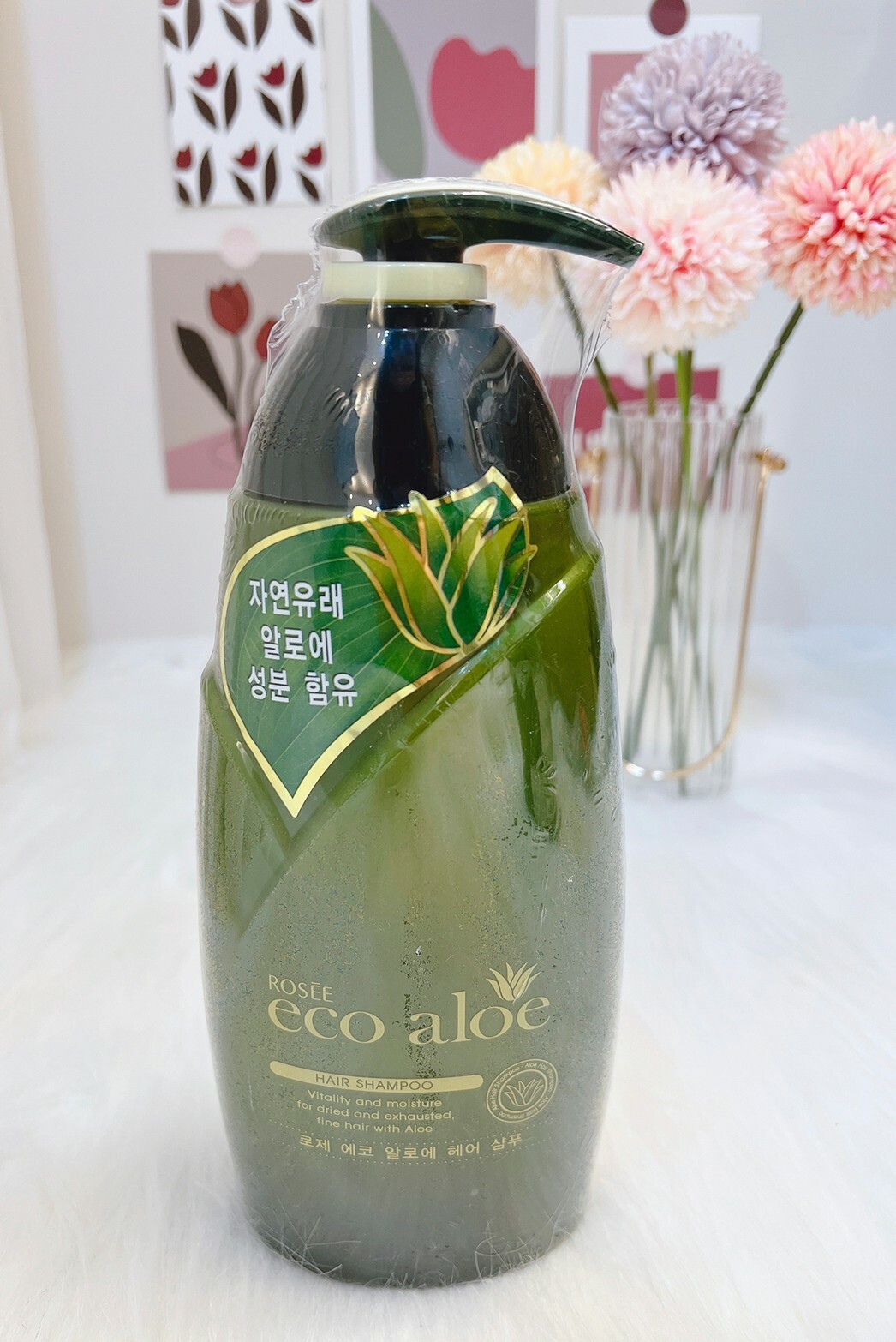 韓國ROSEE 蘆薈洗髮露760ml