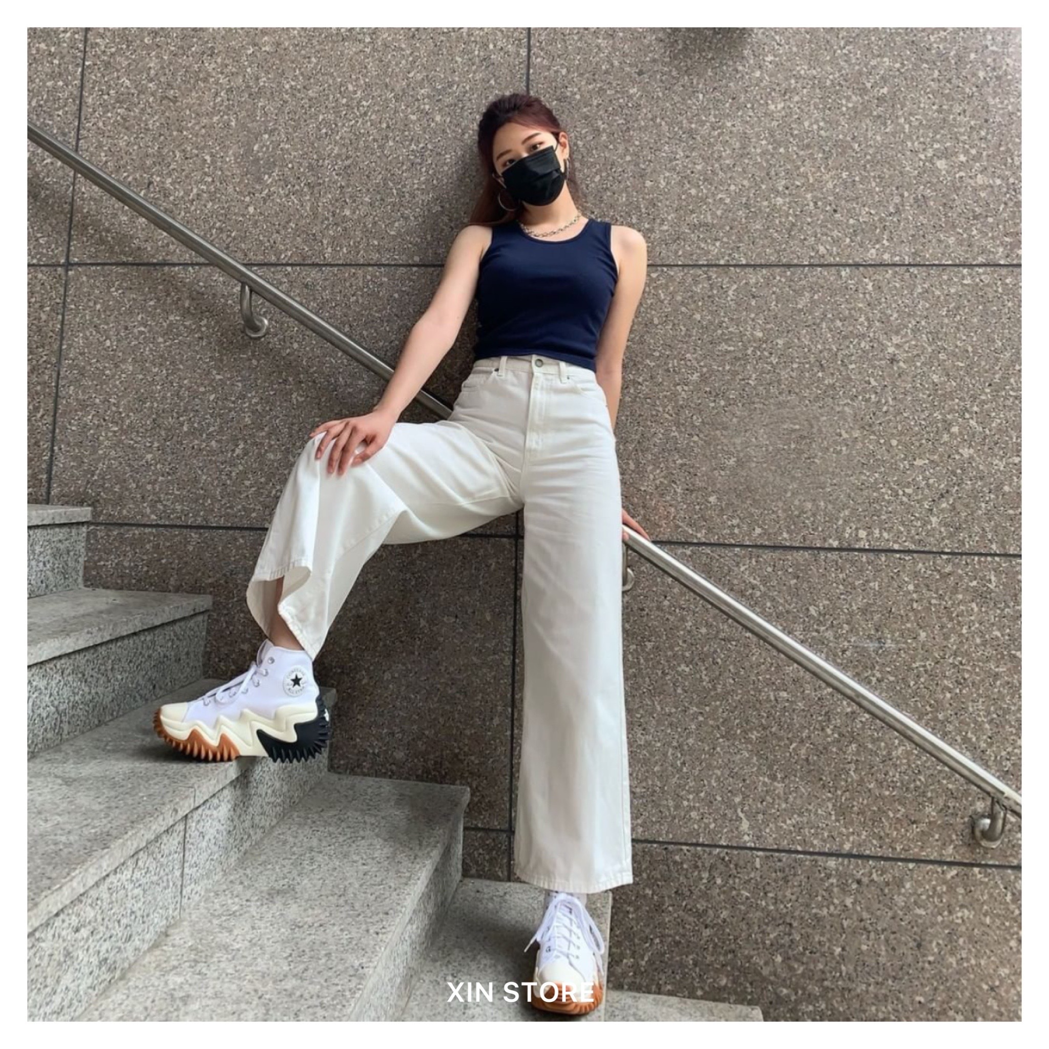 【現貨】Converse Run Star Motion 高筒 厚底 泫雅 波浪 增高 5cm 鋸齒 奶茶