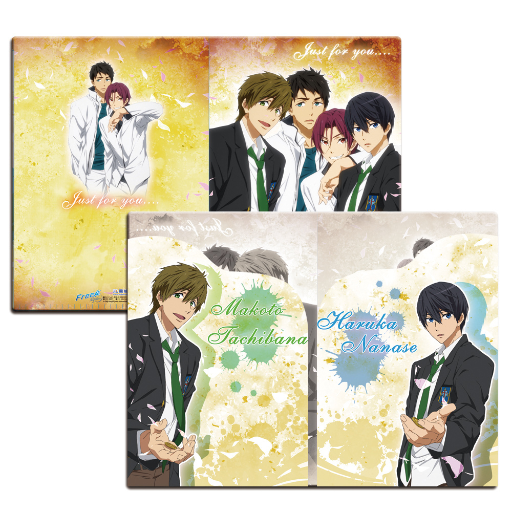 Free! ES-雙開L夾 共三款