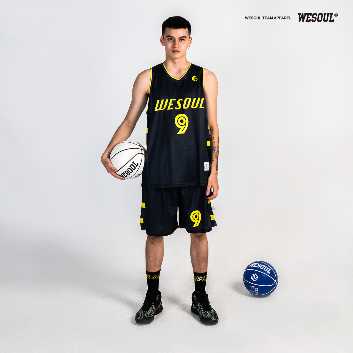 【WESOUL】WS007 全客製籃球服（鈦坦款）/ 客製隊徽，號碼，姓名不加價 / 球衣