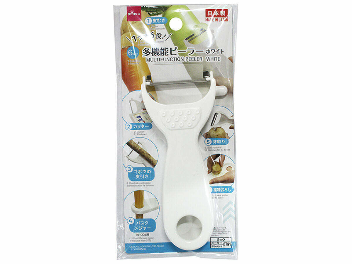 多功能削皮器/白色