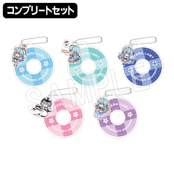 「官方代購」雪花ラミィ × サンシャイン水族館 #4 Mini水泡掛件