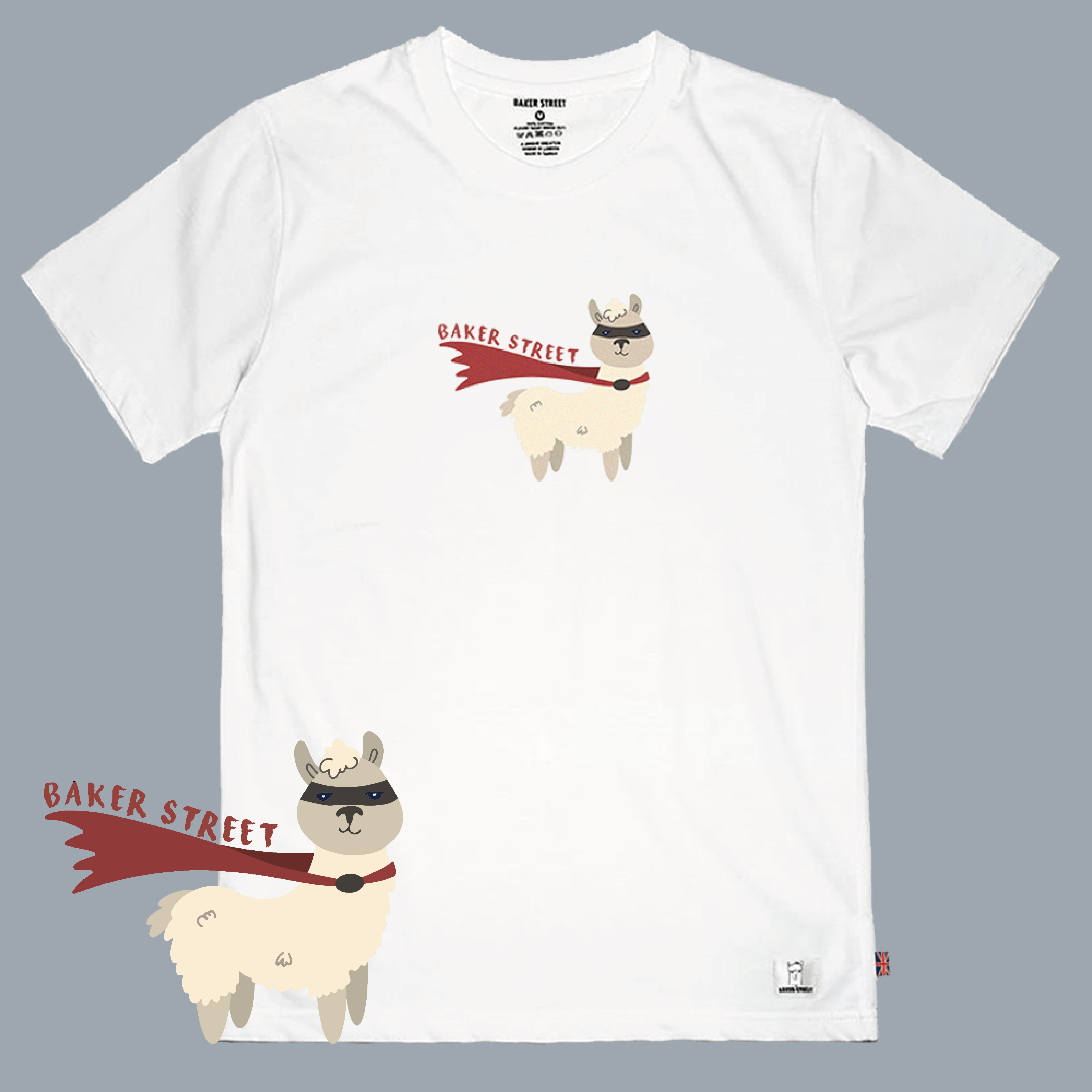 Masked Alpaca 蒙面駝 短T